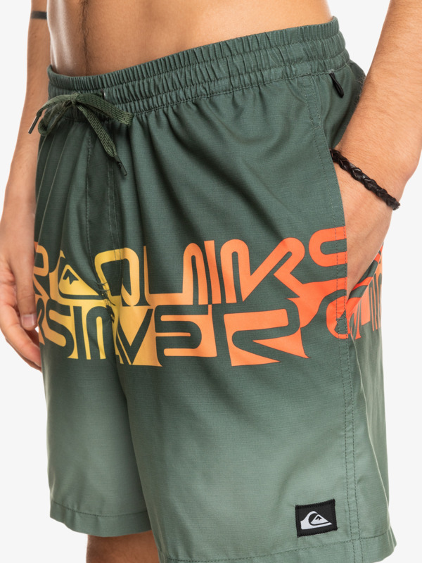 Word block 17" - Swim Shorts for Men  EQYJV03859