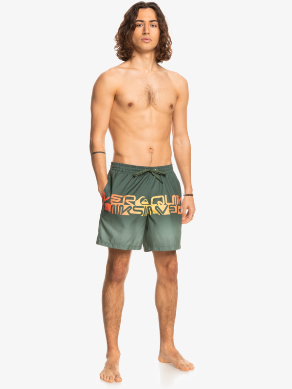Word block 17" - Swim Shorts for Men  EQYJV03859