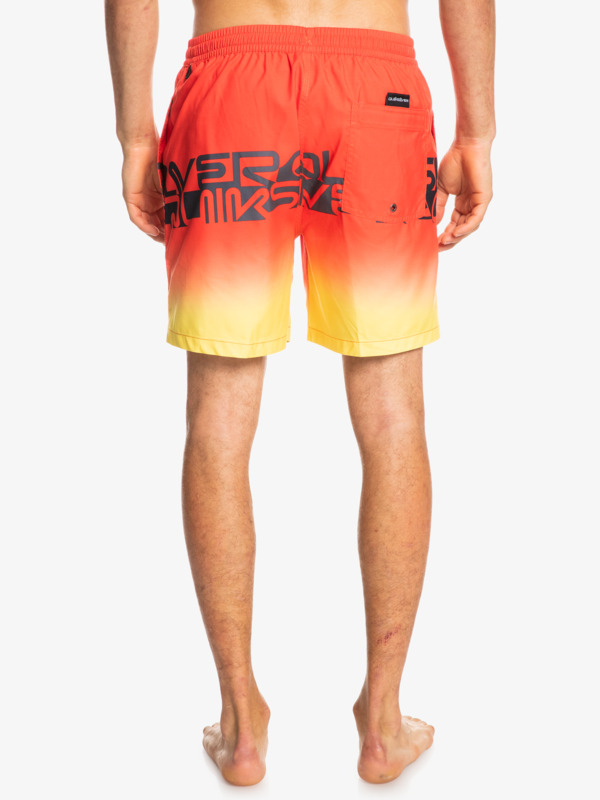 Word block 17" - Swim Shorts for Men  EQYJV03859