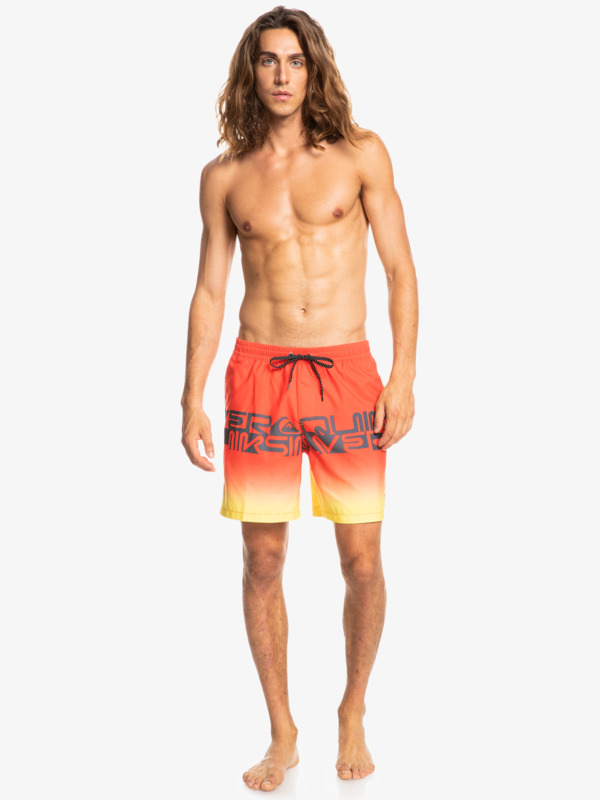Word block 17" - Swim Shorts for Men  EQYJV03859