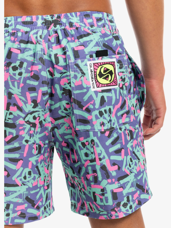 Quiksilver x Stranger Things 1986 17" - Swim Shorts for Men  EQYJV03980