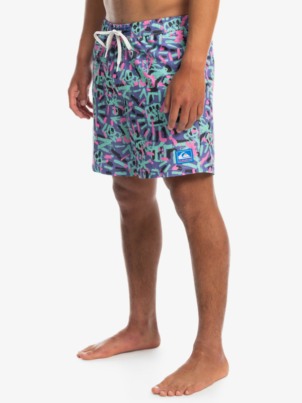 Quiksilver x Stranger Things 1986 17" - Swim Shorts for Men  EQYJV03980
