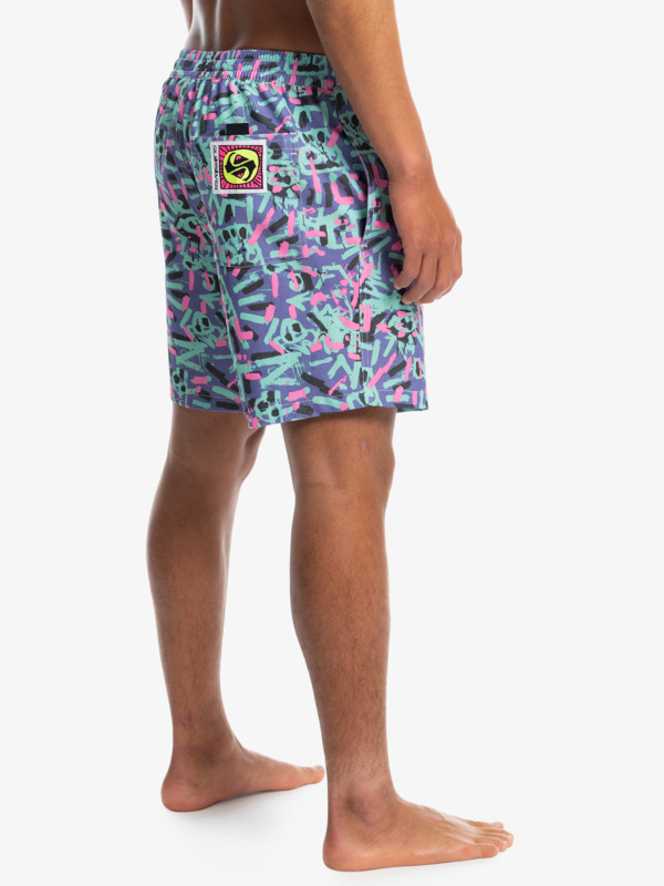 Quiksilver x Stranger Things 1986 17" - Swim Shorts for Men  EQYJV03980