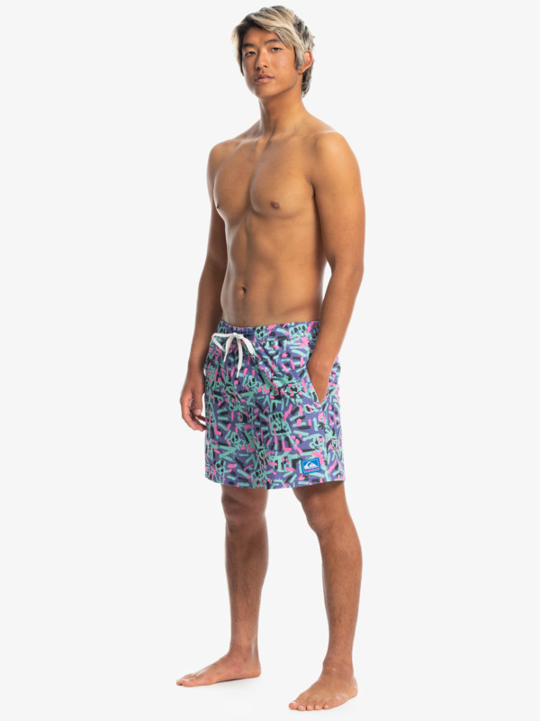 Quiksilver x Stranger Things 1986 17" - Swim Shorts for Men  EQYJV03980