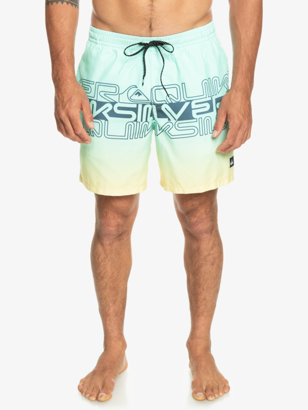 Everyday Wordblock 17" - Swim Shorts for Men  EQYJV04005