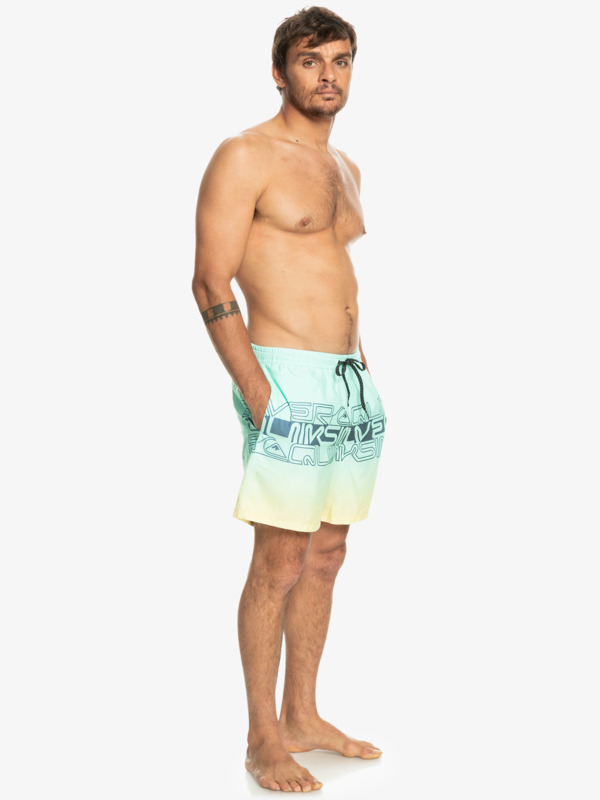 Everyday Wordblock 17" - Swim Shorts for Men  EQYJV04005