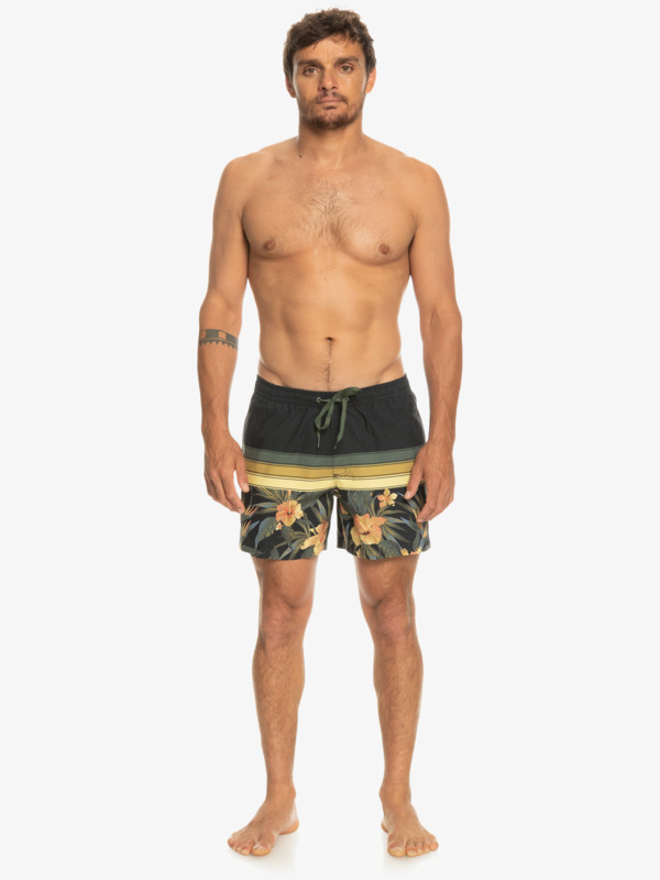 Sport Floral 15" - Swim Shorts for Men EQYJV04015