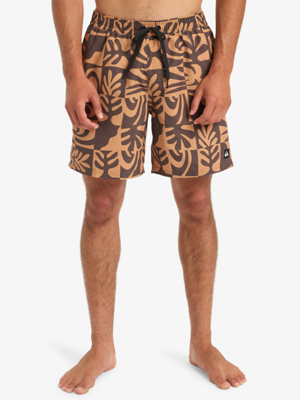 Everyday Straight Volley 17" - Swim Shorts for Men  EQYJV04100