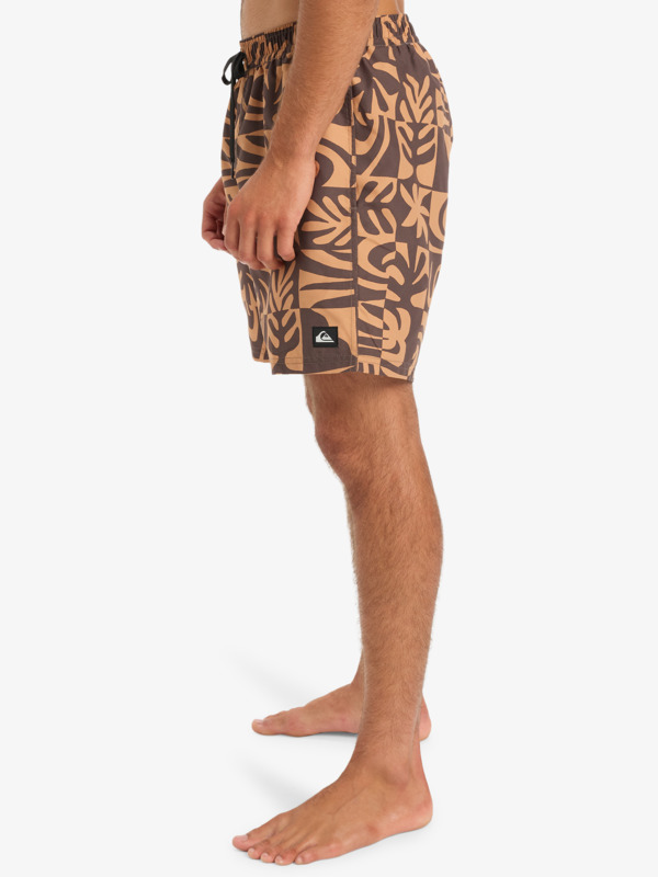 Everyday Straight Volley 17" - Swim Shorts for Men  EQYJV04100