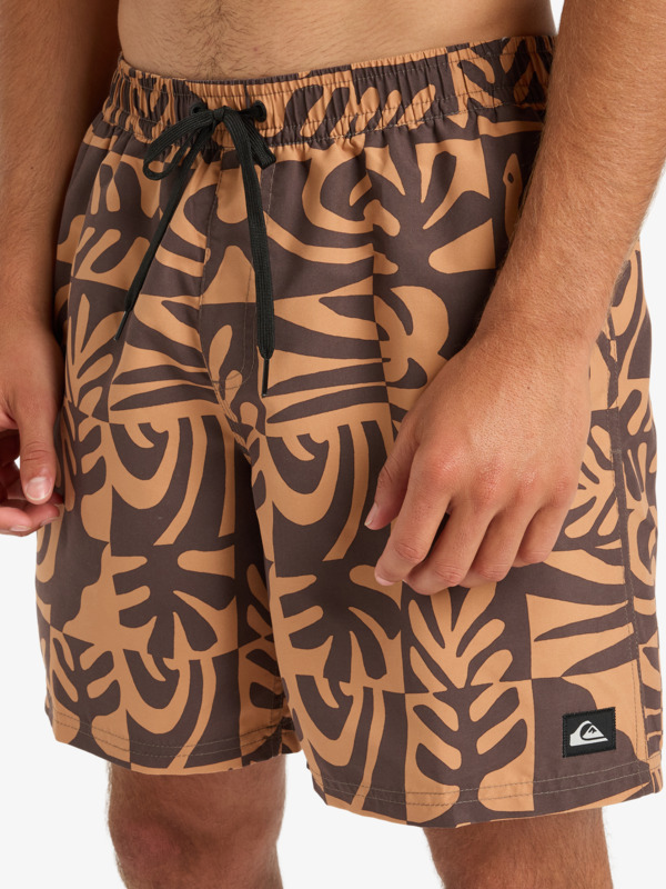 Everyday Straight Volley 17" - Swim Shorts for Men  EQYJV04100