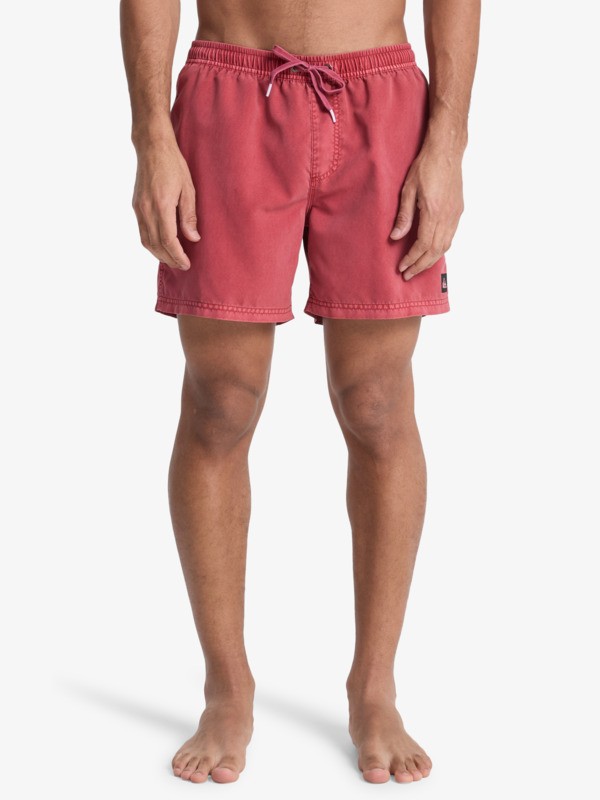 quiksilver, Everyday Surfwash Volley 15" - Bermuda da bagno da Uomo, BURNT RUSSET (rqz0) Everyday Surfwash Volley 15" - Swim Shorts for Men  EQYJV04155
