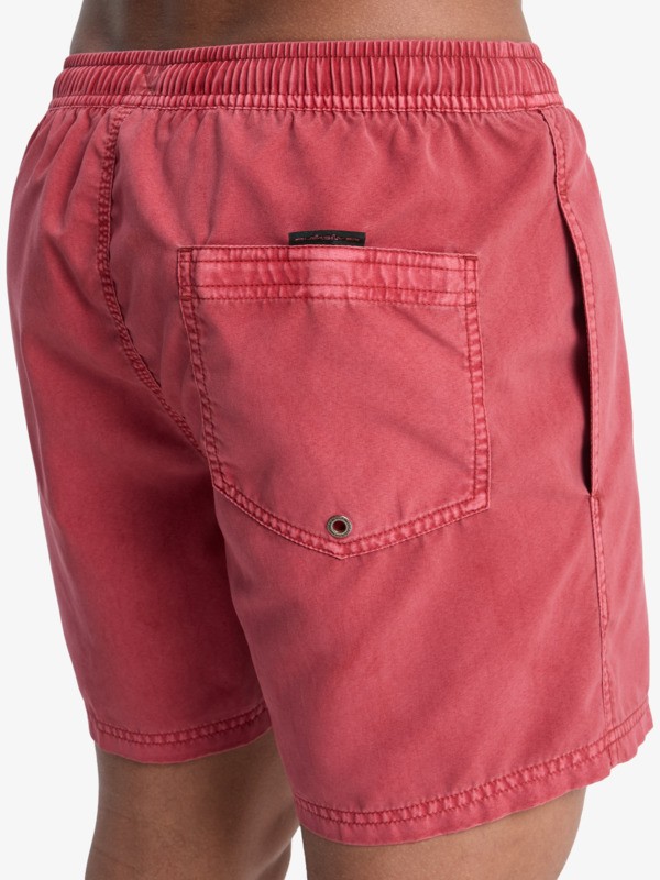 quiksilver, Everyday Surfwash Volley 15" - Bermuda da bagno da Uomo, BURNT RUSSET (rqz0) Everyday Surfwash Volley 15" - Swim Shorts for Men  EQYJV04155