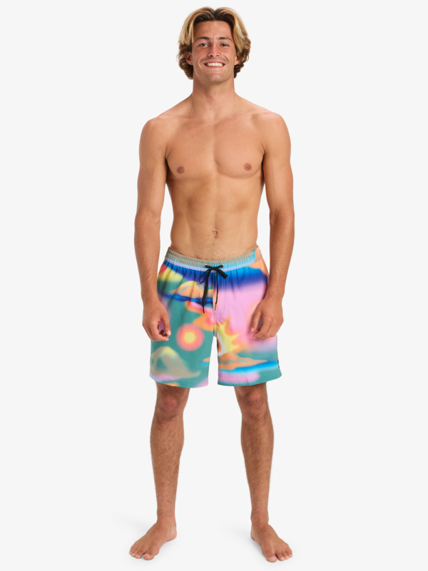 Surfsilk Straight Volley 17" - Swim Shorts for Men  EQYJV04183