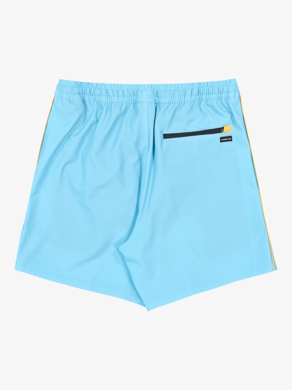 Stretch Piped Volley 16" - Swim Shorts for Men  EQYJV04211