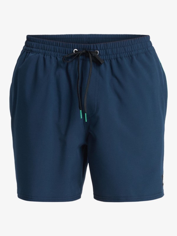 Stretch Piped Volley 16" - Swim Shorts for Men  EQYJV04211