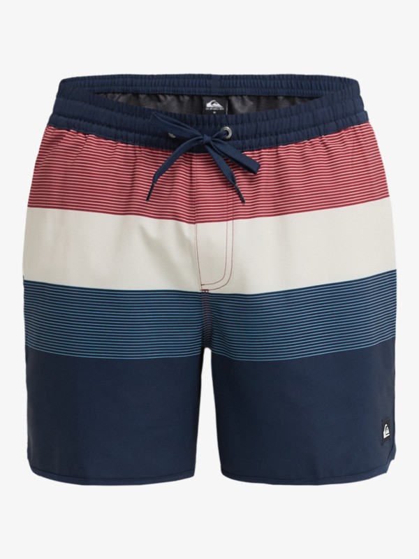 Stretch Scallop Volley 16" - Swim Shorts for Men  EQYJV04218