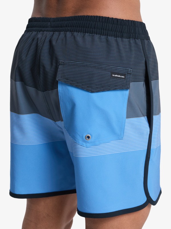 Stretch Scallop Volley 16" - Swim Shorts for Men  EQYJV04218