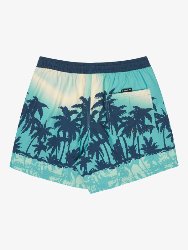 Everyday Printed Volley 15" - Swim Shorts for Men  EQYJV04219