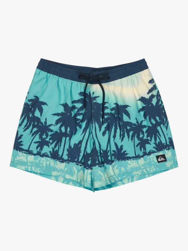 Everyday Printed Volley 15" - Swim Shorts for Men  EQYJV04219