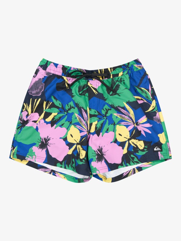 Everyday Printed Volley 15" - Swim Shorts for Men  EQYJV04219