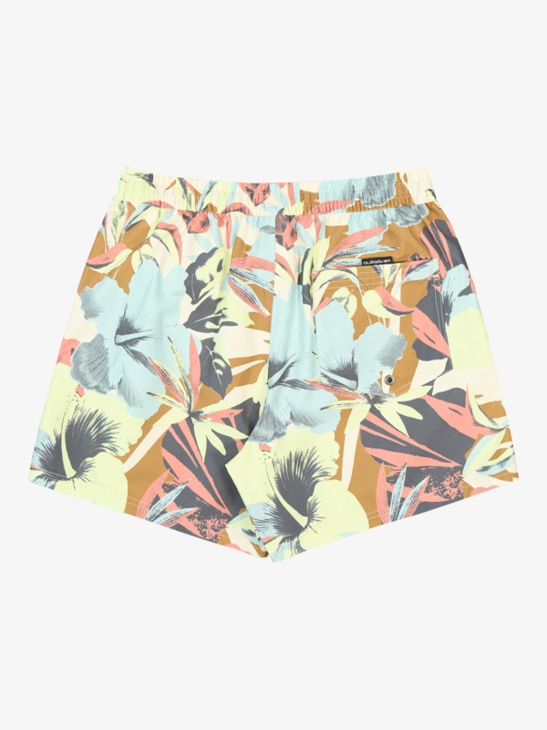 Everyday Printed Volley 15" - Swim Shorts for Men  EQYJV04219