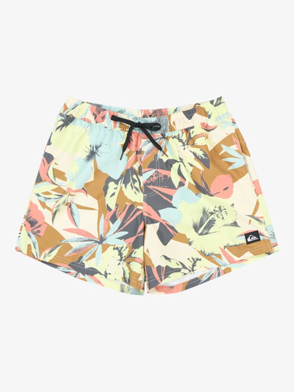 Everyday Printed Volley 15" - Swim Shorts for Men  EQYJV04219