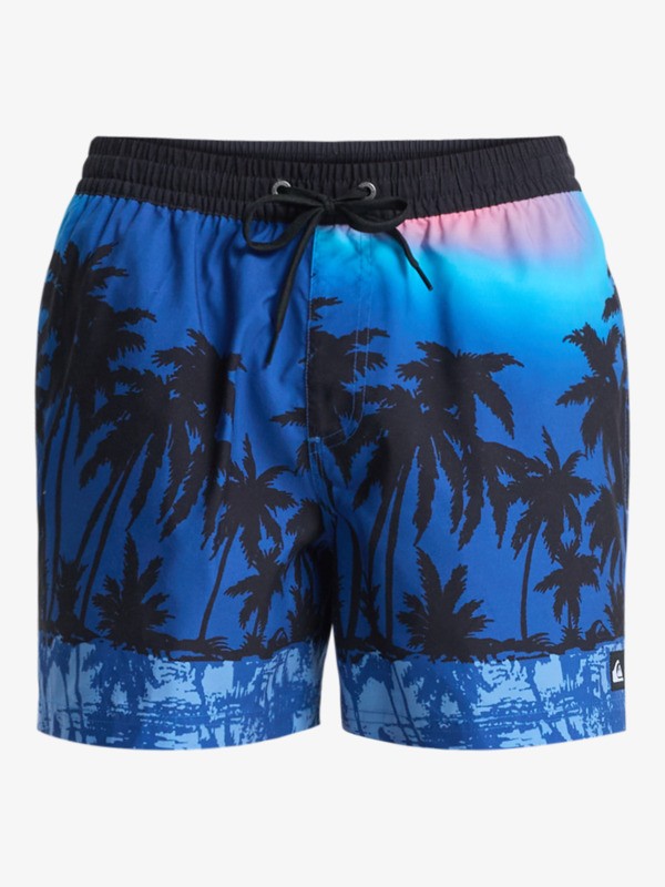 Everyday Printed Volley 15" - Swim Shorts for Men  EQYJV04219