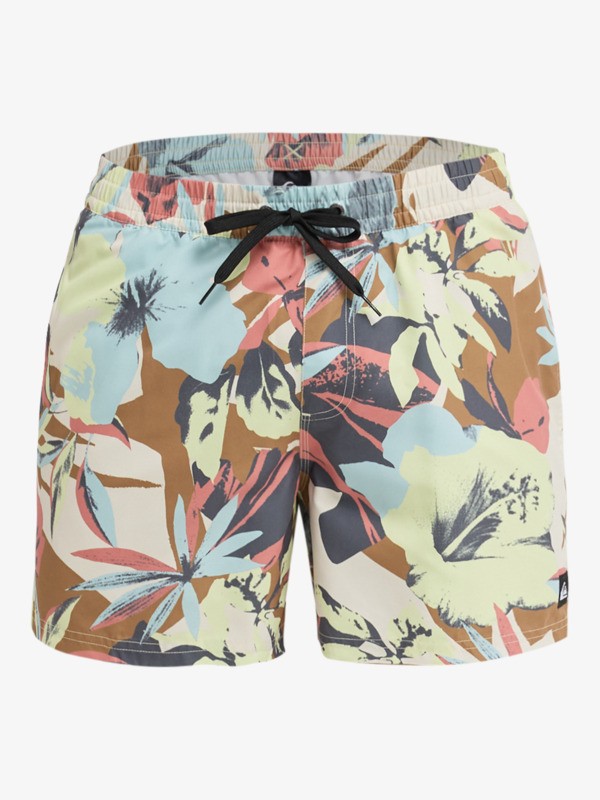 Everyday Printed Volley 15" - Swim Shorts for Men  EQYJV04219