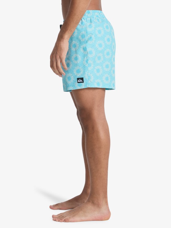 Everyday Printed Volley 15" - Swim Shorts for Men  EQYJV04219
