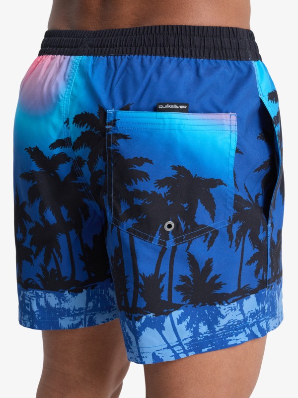 Everyday Printed Volley 15" - Swim Shorts for Men  EQYJV04219