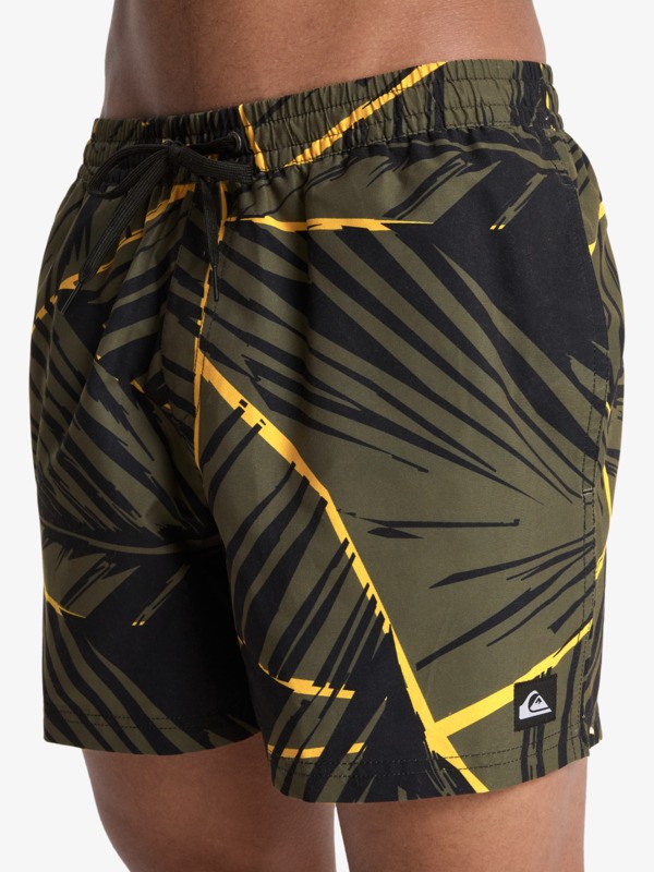 Everyday Printed Volley 15" - Swim Shorts for Men  EQYJV04219
