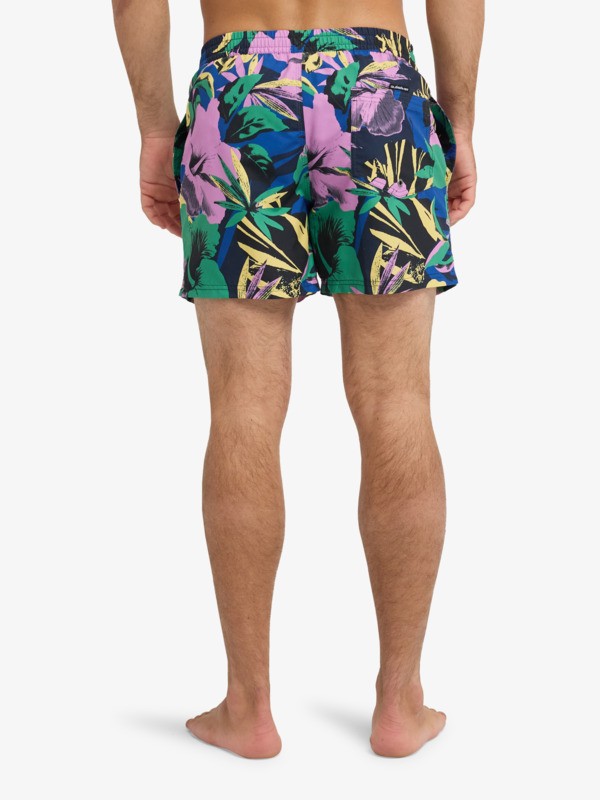 Everyday Printed Volley 15" - Swim Shorts for Men  EQYJV04219