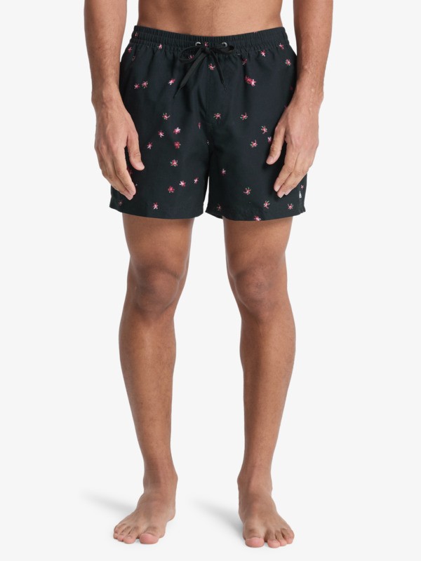 Everyday Printed Volley 15" - Swim Shorts for Men  EQYJV04219