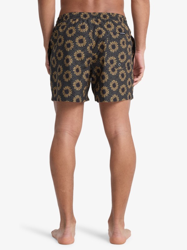 Everyday Printed Volley 15" - Swim Shorts for Men  EQYJV04219