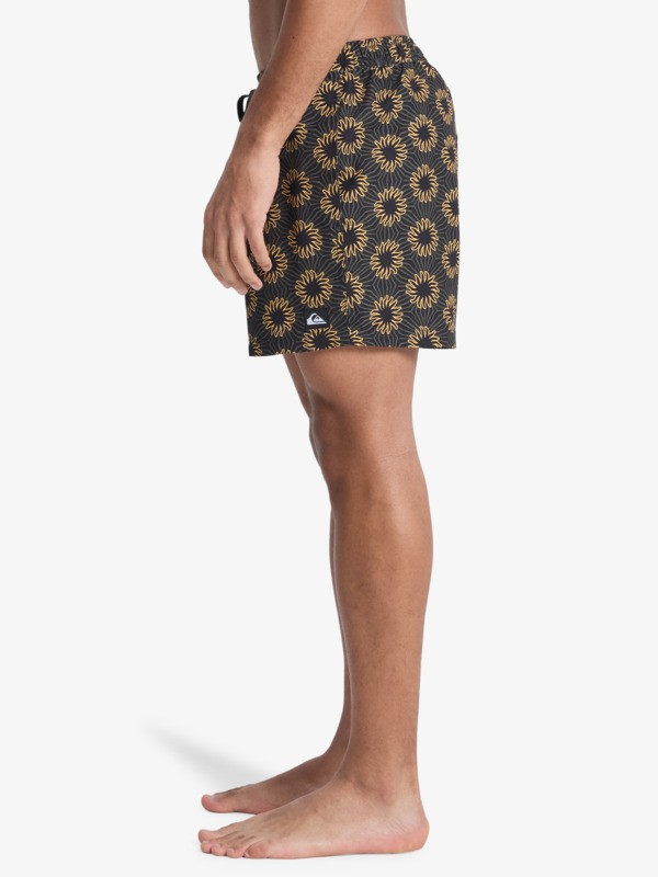 Everyday Printed Volley 15" - Swim Shorts for Men  EQYJV04219