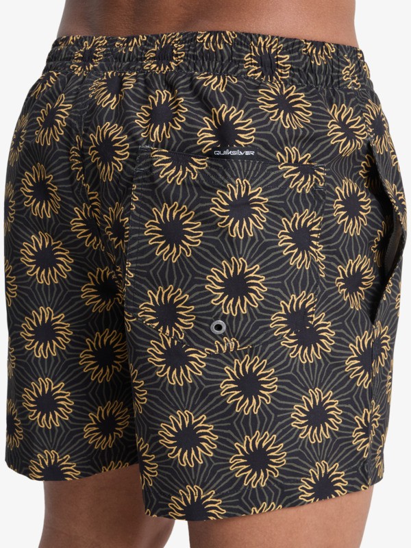 Everyday Printed Volley 15" - Swim Shorts for Men  EQYJV04219