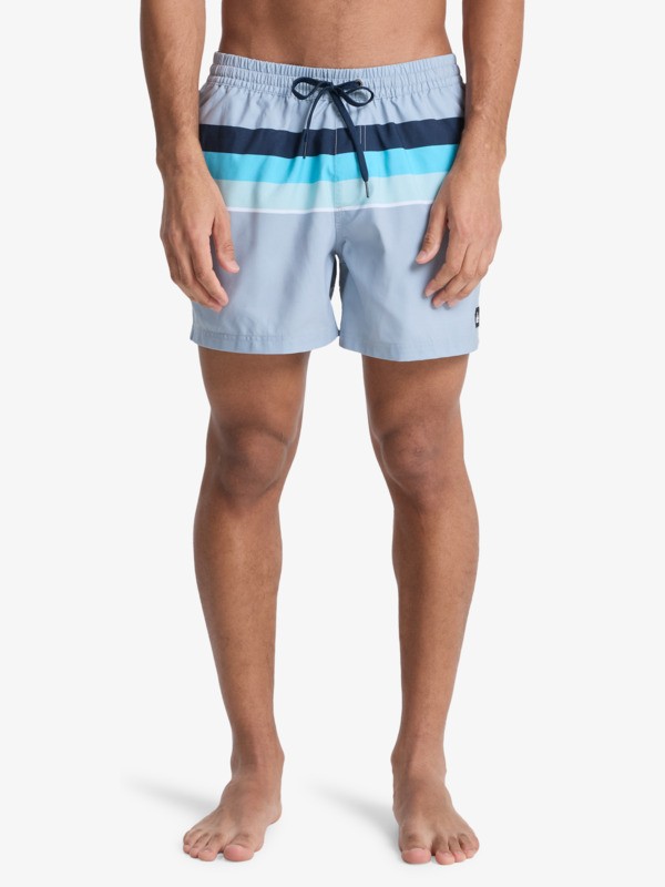 Everyday Printed Volley 15" - Swim Shorts for Men  EQYJV04219