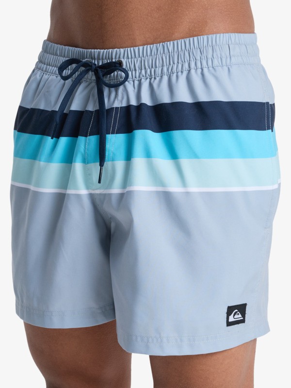 Everyday Printed Volley 15" - Swim Shorts for Men  EQYJV04219