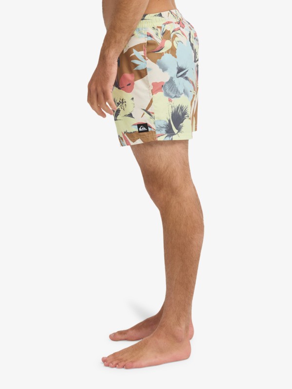 Everyday Printed Volley 15" - Swim Shorts for Men  EQYJV04219