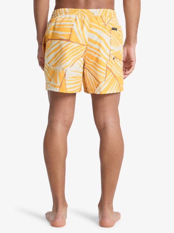 Everyday Printed Volley 15" - Swim Shorts for Men  EQYJV04219