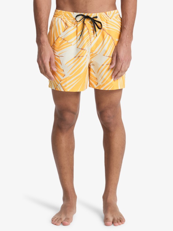 Everyday Printed Volley 15" - Swim Shorts for Men  EQYJV04219