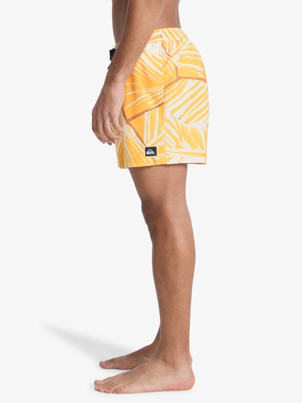 Everyday Printed Volley 15" - Swim Shorts for Men  EQYJV04219