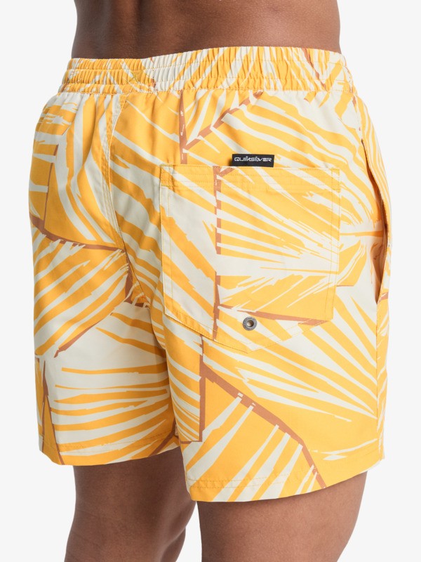 Everyday Printed Volley 15" - Swim Shorts for Men  EQYJV04219