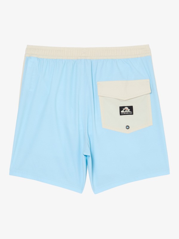One Piece Solid 16" - Swim Shorts for Men  EQYJV04259