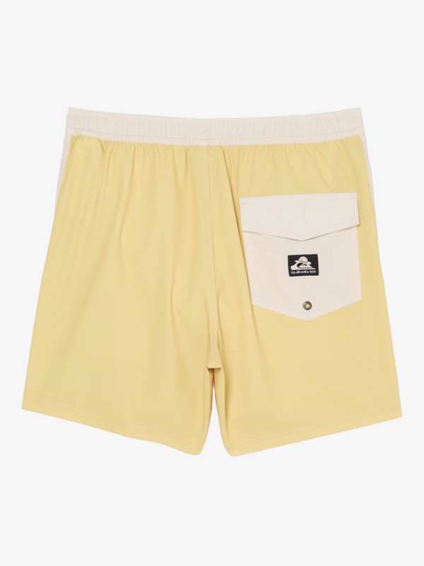 One Piece Solid 16" - Swim Shorts for Men  EQYJV04259