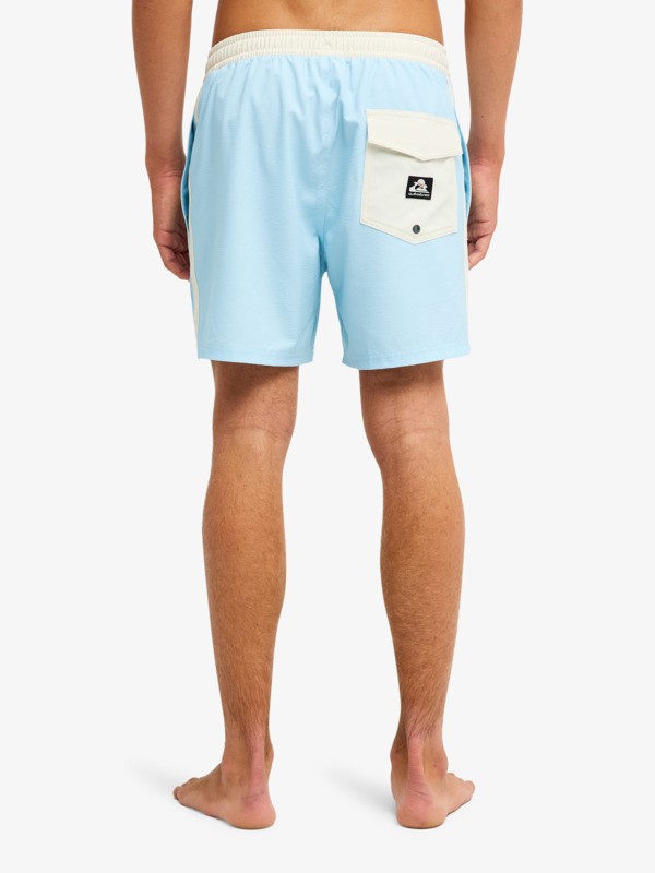One Piece Solid 16" - Swim Shorts for Men  EQYJV04259