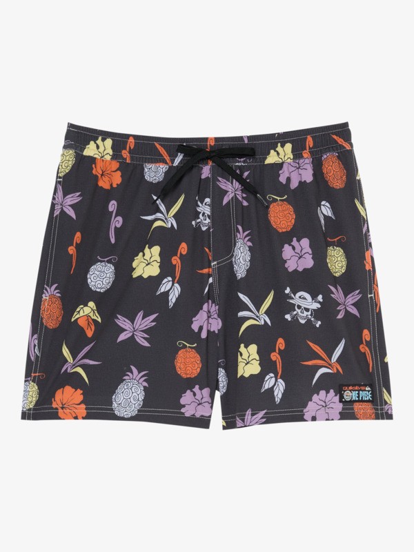 One Piece Printed 16" - Swim Shorts for Men  EQYJV04260