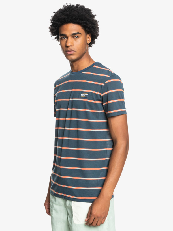 Range Stripe - Short Sleeve T-Shirt for Men EQYKT04192