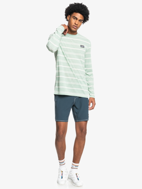 STRIPE RUNNER LS TEE  EQYKT04193