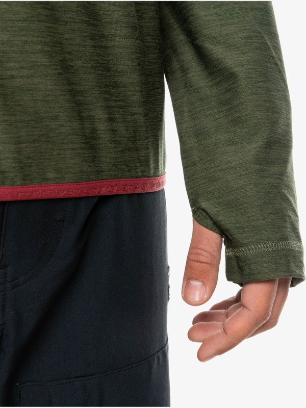 Coast Runner - Technical Long Sleeve Half Zip T-Shirt for Men  EQYKT04240